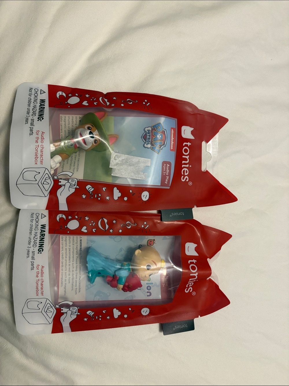 2 new unopened tonies